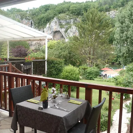 Hotel Restaurant Les Falaises Bouziès